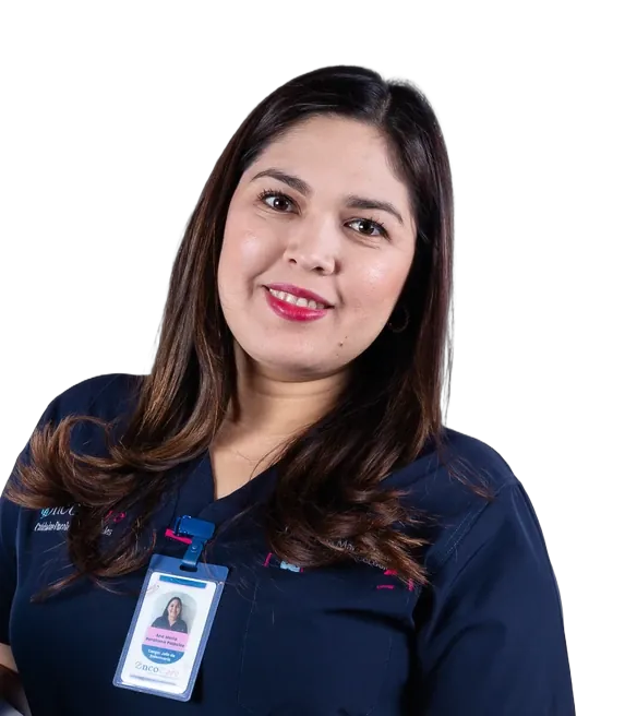Licda. Ana Barahona, Jefa de enfermería