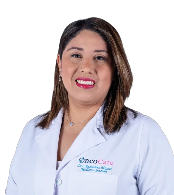 Dra. Antonieta Miguel, Médica internista