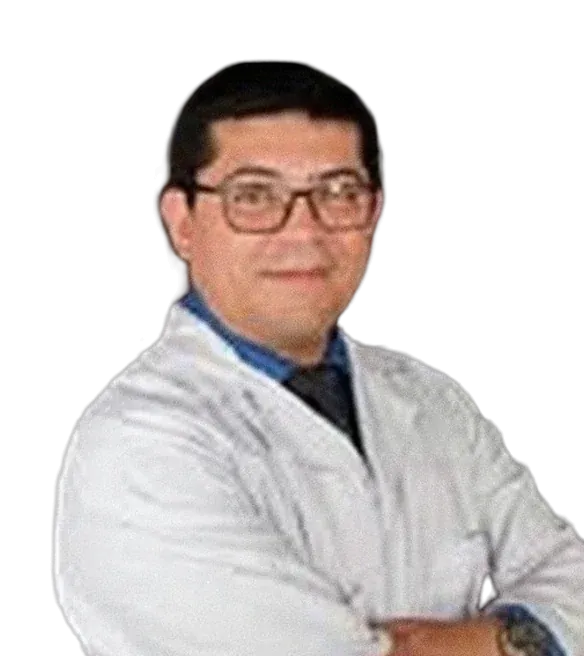 Dr. Manuel Mejía, Neumólogo