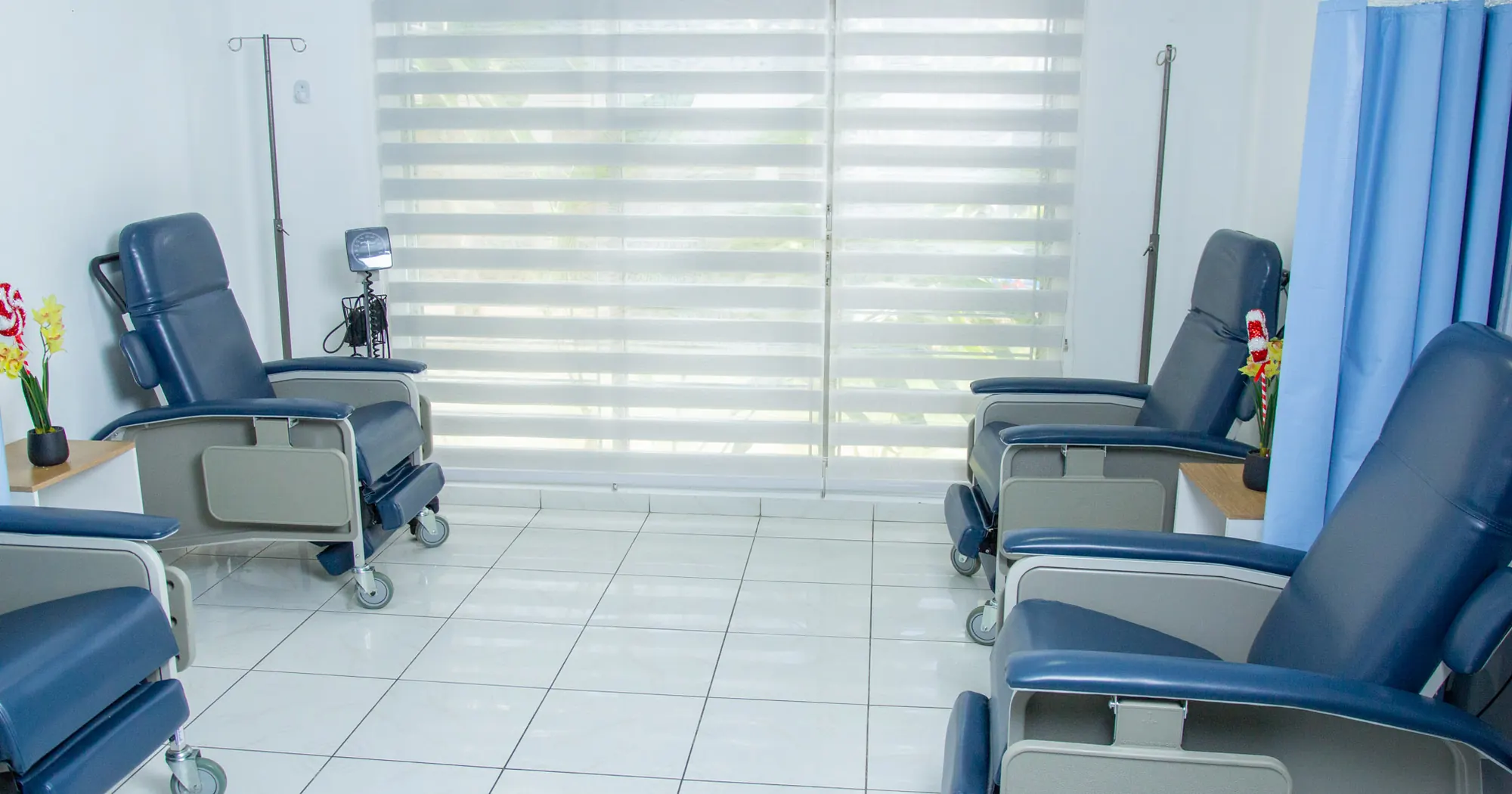 Sala de quimioterapia de OncoCare