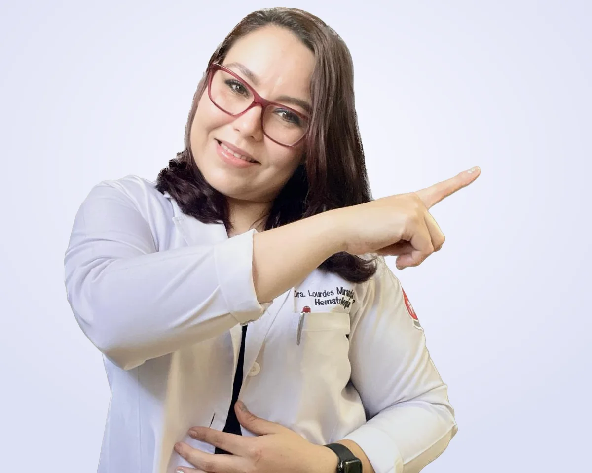 Dra. María de Lourdes Miranda, hematóloga de OncoCare