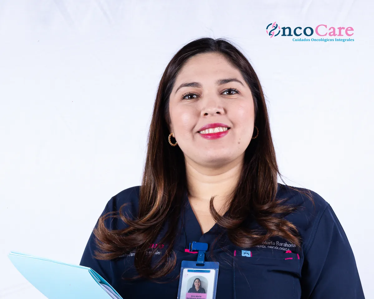 Licda. Ana Barahona, jefa de enfermería de OncoCare