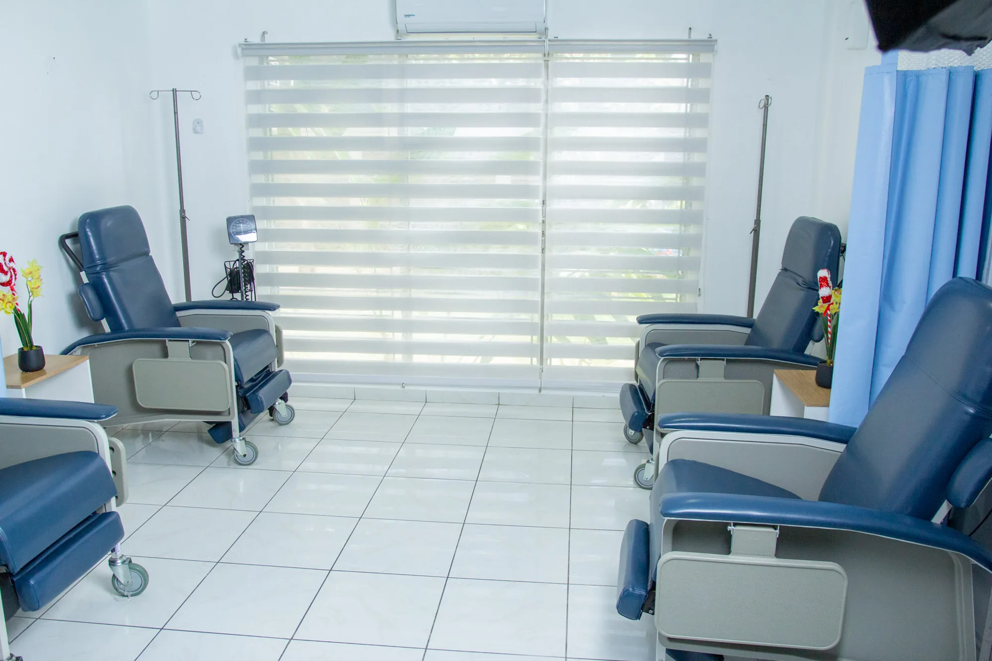 Sala de quimioterapia de OncoCare
